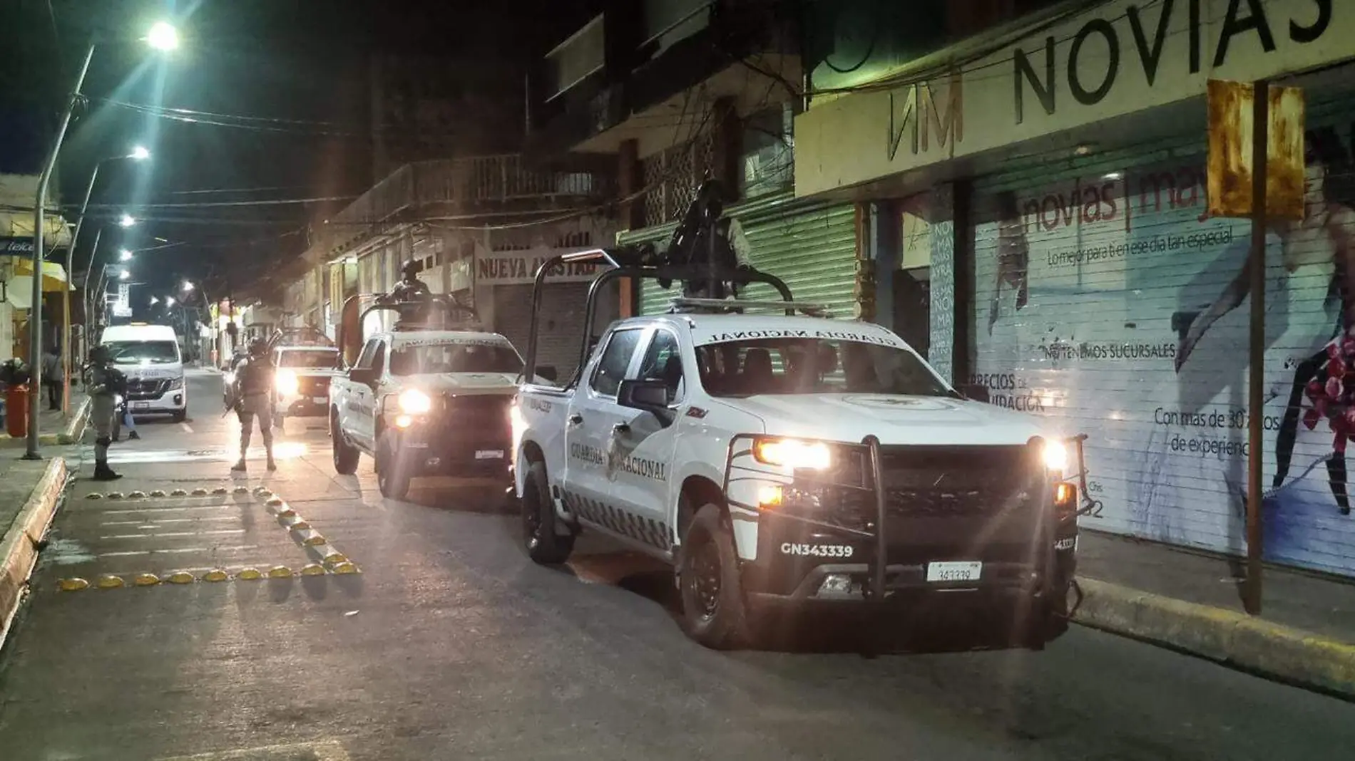 Guardia Nacional realiza recorridos en calles de Tapachula